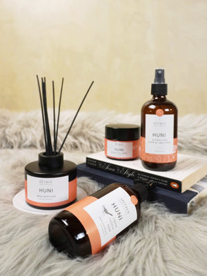 The Huni Gift Set (Liquid Soap, Room Spray, and Soy Candle)