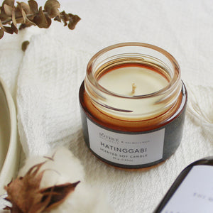 So True Naturals x The Olive Tree Scented Soy Candle - Hatinggabi