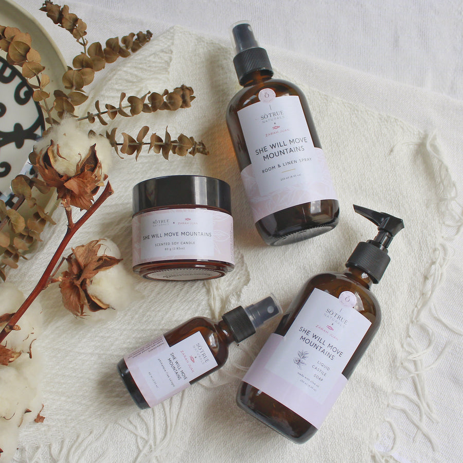 So True Naturals x Zarah Juan Liquid Castile Soap - She Will Move Mountains